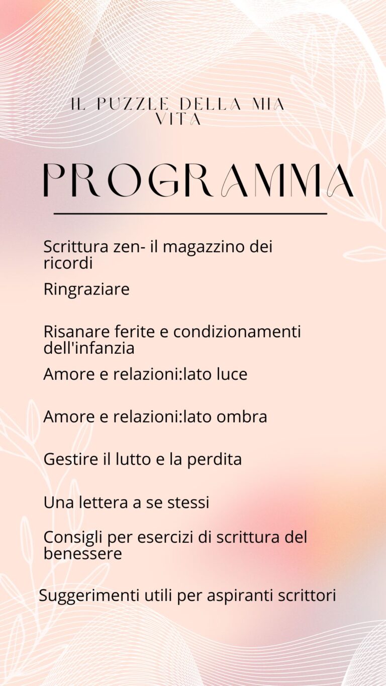 scrittura autobiografica e consapevole
