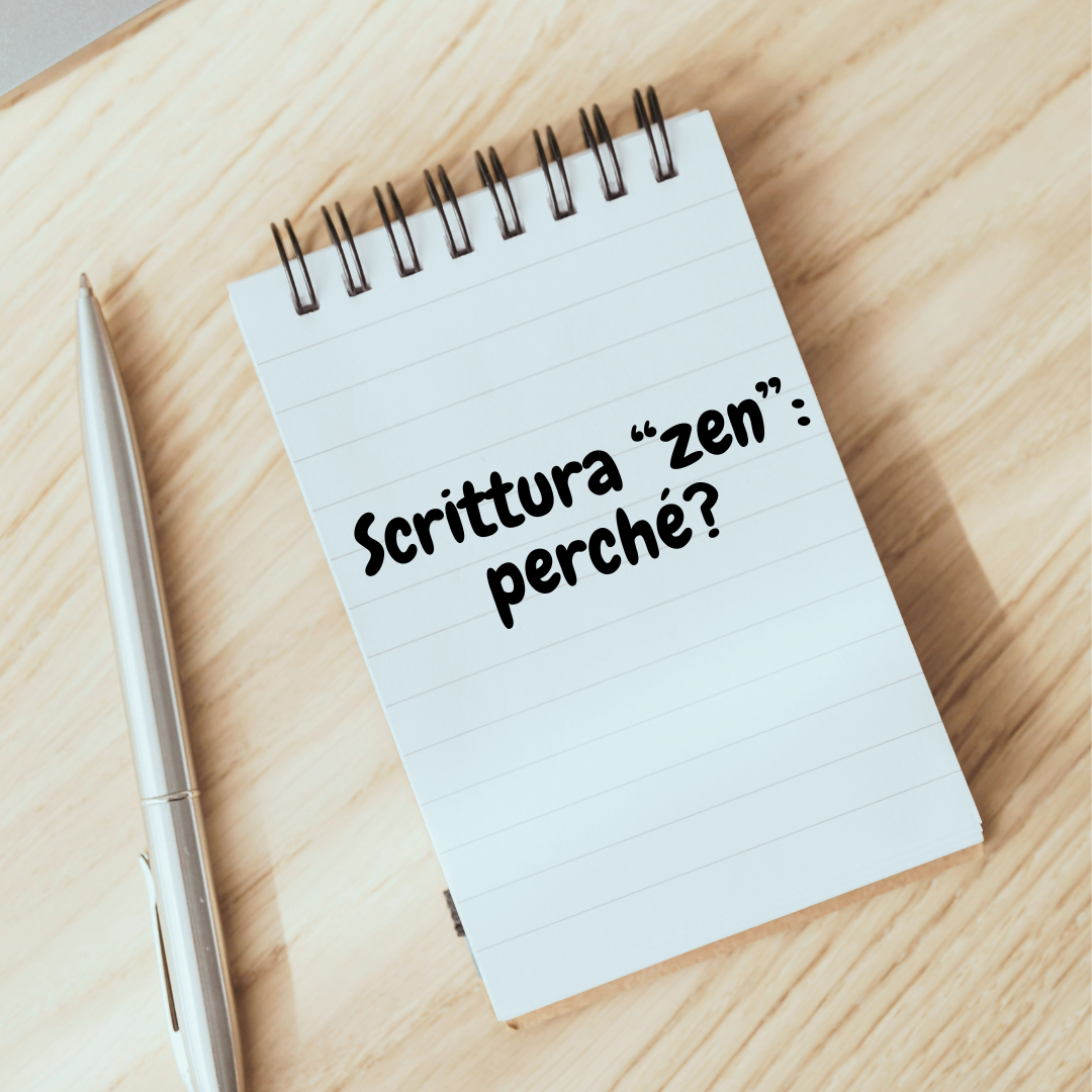 scrittura terapia: scrittura libera/zen